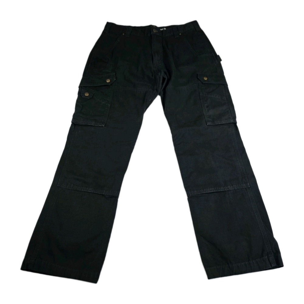 Carhartt Jeans Mens Size 34x32 Relaxed Straight Ripstop Double Front Cargo Pants